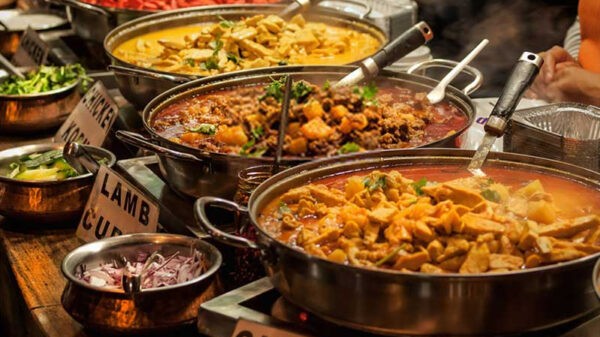 Indian Buffet And Churches