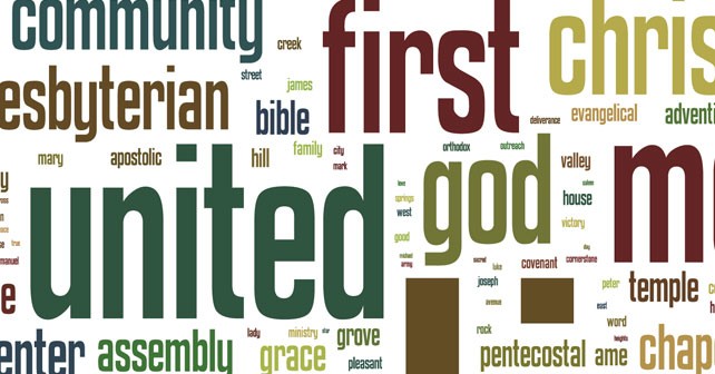 church names