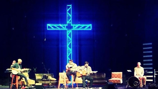church stage