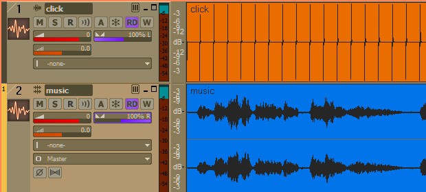 Starting with Click Tracks