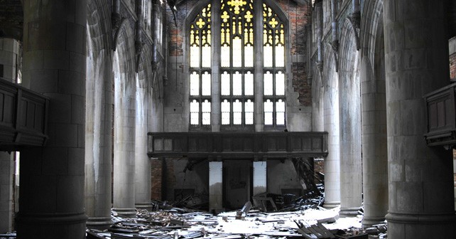 deserted church