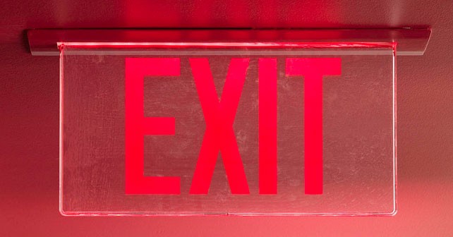 exit