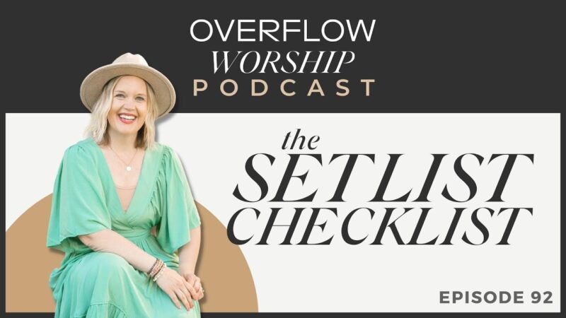 Setlist Checklist