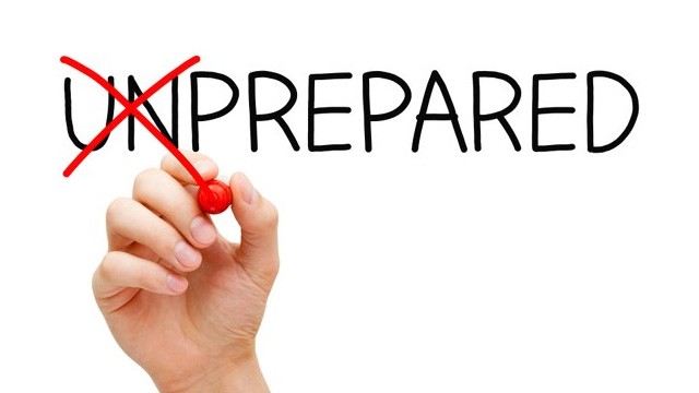 prepared