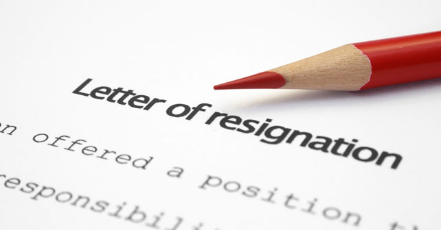resignation