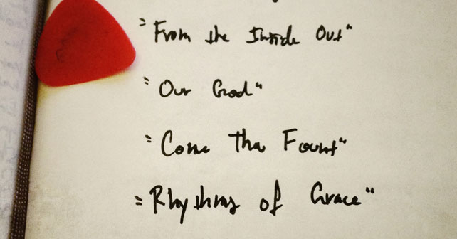 song list