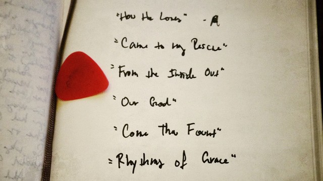 song list