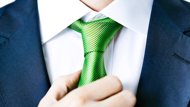 suit and tie