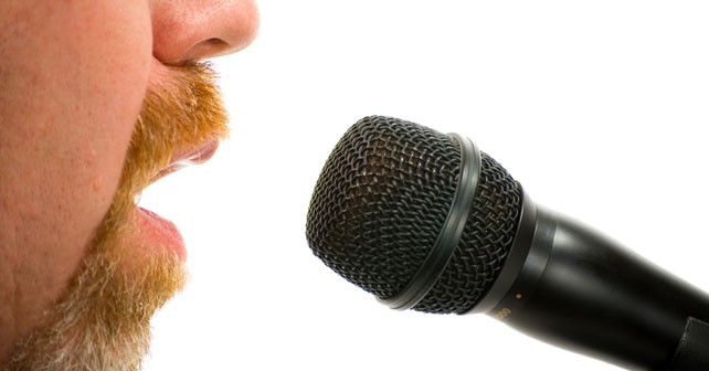 talking