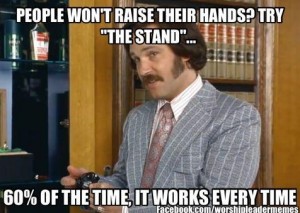 the stand