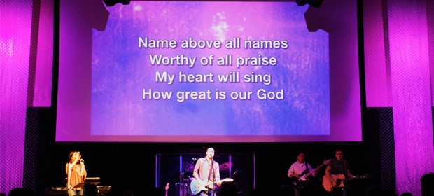worship projection